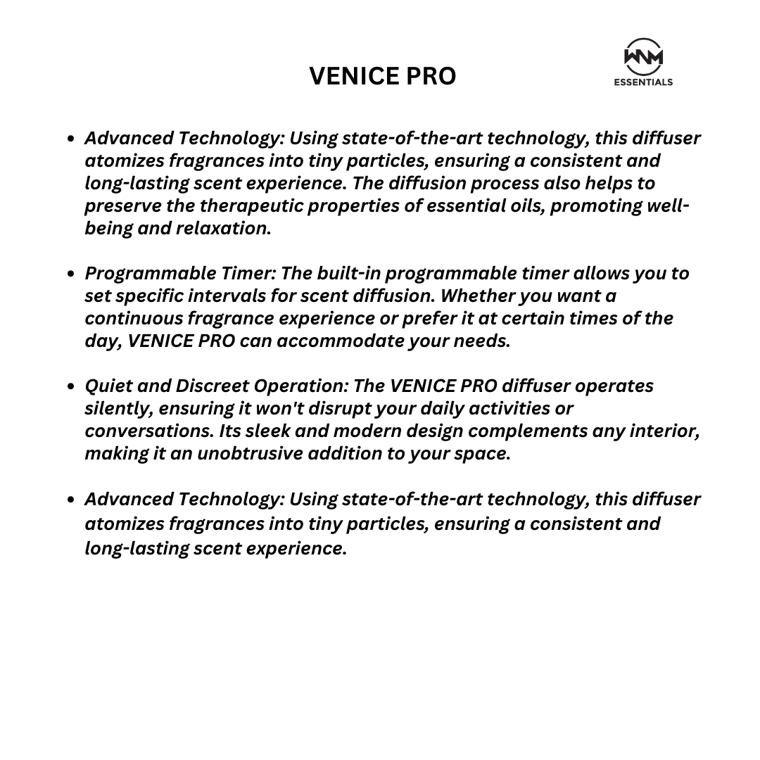 Venice Pro Automatic Diffuser